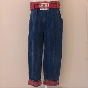 Vintage OshKosh B’gosh Girls Toddler Pants Jeans 🐱